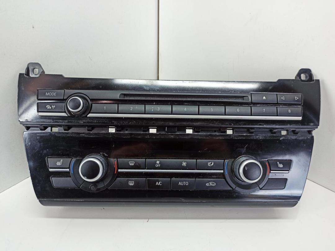блок управления печки / климат-контроля BMW 5 F10/F11 2013, 2.0 л., дизель, АКПП, синий, универсал, 9317666