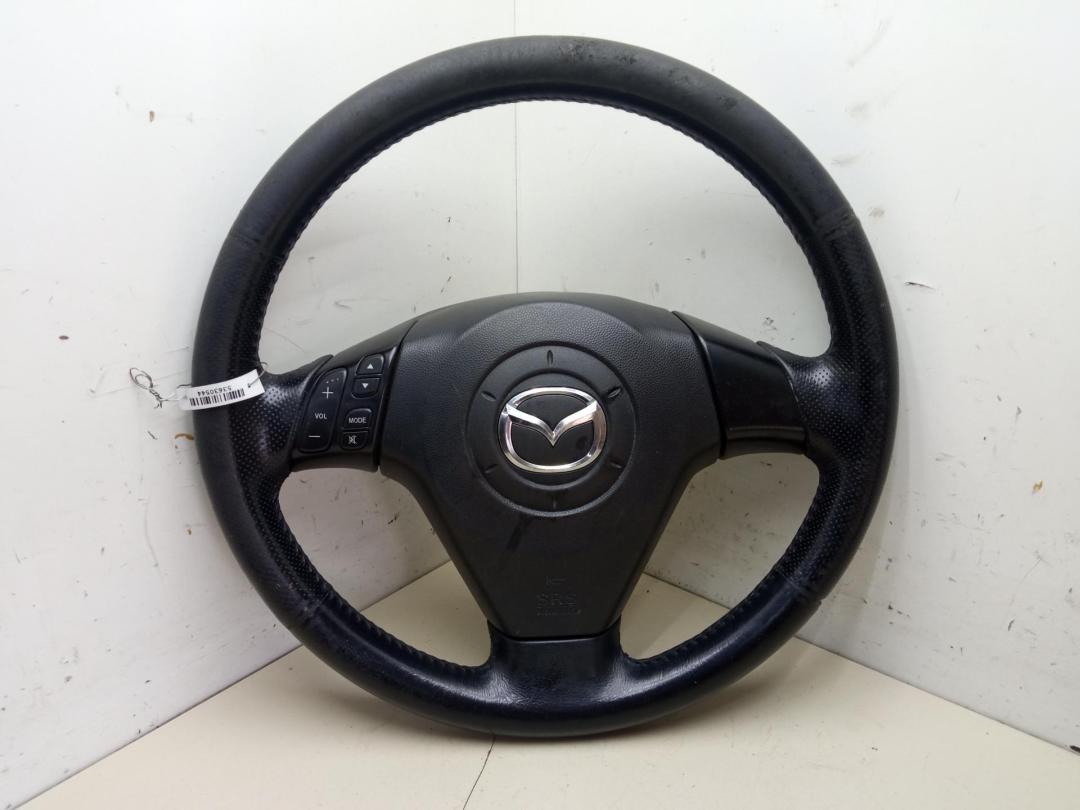 руль Mazda 5 CR 2005, 1.8 л., бензин, МКПП, синий, минивэн, RC24500 - фото №1