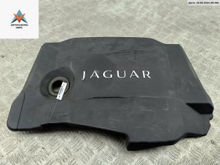 декоративная крышка двигателя Jaguar XJ X351 2011, 3.0 л., дизель, АКПП, чёрный, седан