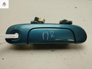 ручка наружная передняя правая Mazda Premacy CP [рестайлинг] 2001, 1.8 л., бензин, МКПП, зелёный, минивэн, CB04-58-410B-92