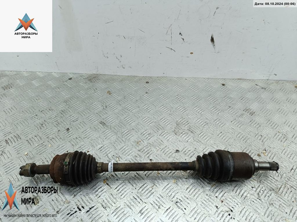 полуось передняя левая (приводной вал, ШРУС) Fiat Grande Punto 1 поколение 2006, 1.2 л., бензин, МКПП, чёрный, хетчбэк 3 дв. - фото №1