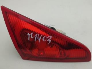 фонарь крышки багажника левый Mitsubishi Colt 2005, 1.3 л., бензин, МКПП, чёрный, хетчбэк 3 дв.