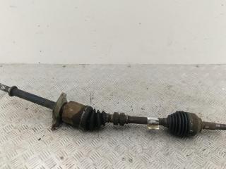 полуось передняя правая (приводной вал, ШРУС) Nissan Qashqai J10 2009, 1.5 л., дизель, МКПП, чёрный, внедорожник 5 дв.