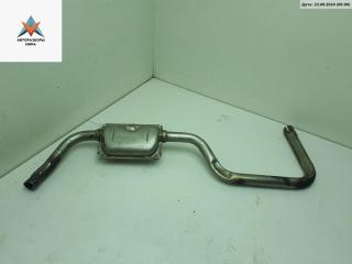 глушитель Volkswagen Touareg 1 поколение 2003, 4.2 л., бензин, АКПП, синий, внедорожник 5 дв., 7L0819084B