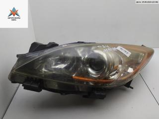 фара левая Mazda 3 BL 2009, 1.6 л., дизель, МКПП, серый, хетчбэк 5 дв.