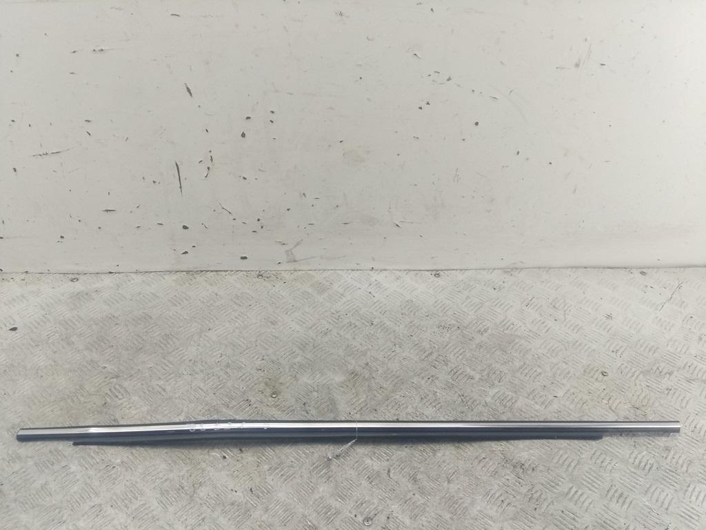 Молдинг стекла двери задней левой наружный Toyota Avensis 2005, 2.0 л., дизель, МКПП, серый, универсал