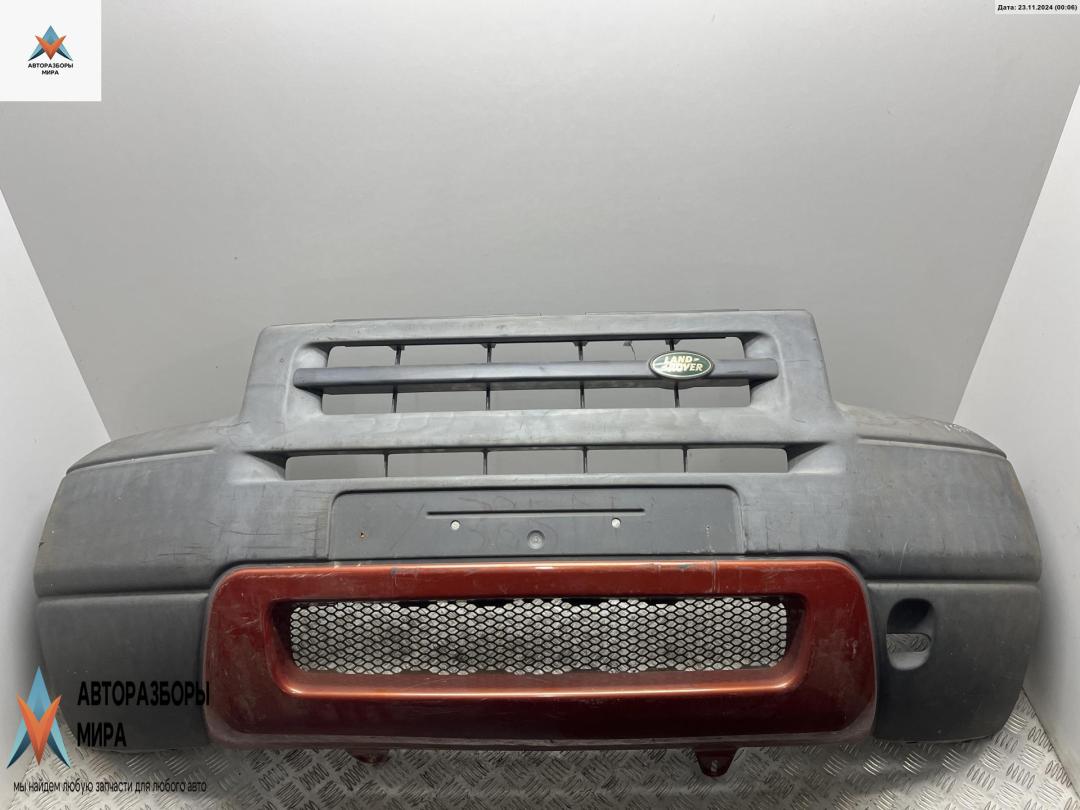 бампер передний Land Rover Freelander 1 поколение 2000, дизель, красный, внедорожник 5 дв. - фото №1