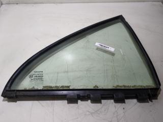 форточка задняя правая Toyota Avensis 2 поколение (T250) 2004, 1.8 л., бензин, МКПП, чёрный, седан