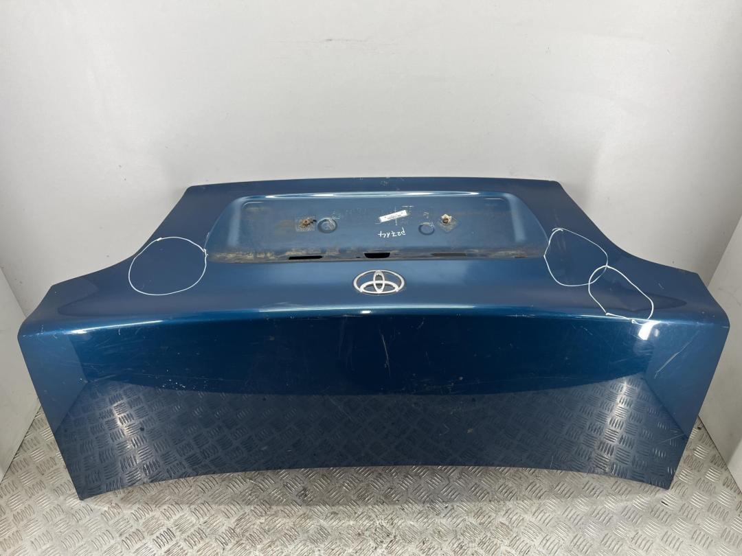 крышка багажника Toyota Avensis 1 поколение (T220) 1998, синий, седан - фото №1