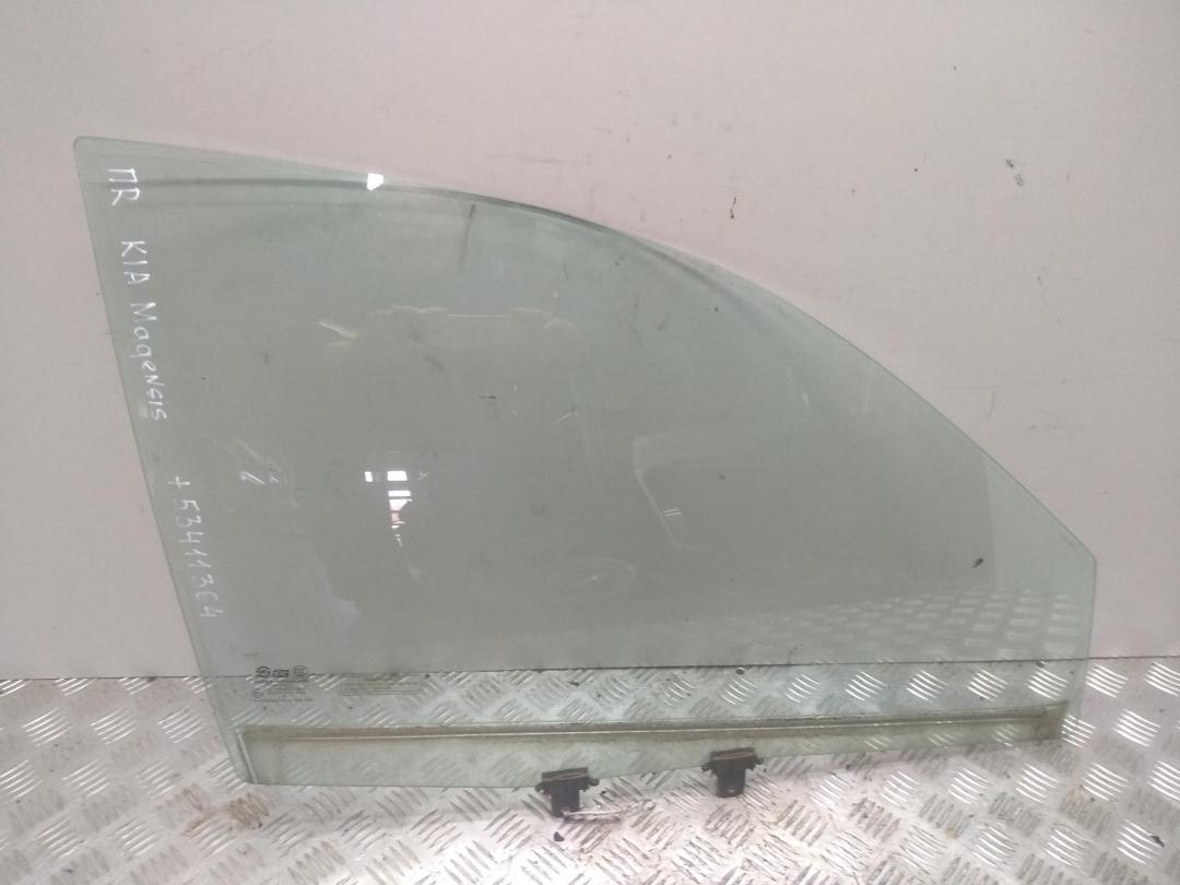 стекло двери передней правой Kia Magentis 2002, 2.5 л., бензин, АКПП, серый, седан