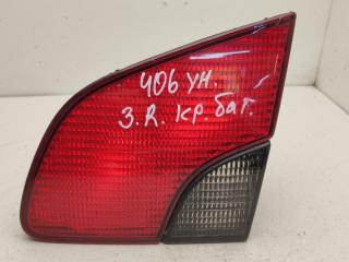 фонарь крышки багажника правый Peugeot 406 1 поколение [рестайлинг] 2000, 2.0 л., дизель, МКПП, серый, универсал, 45505