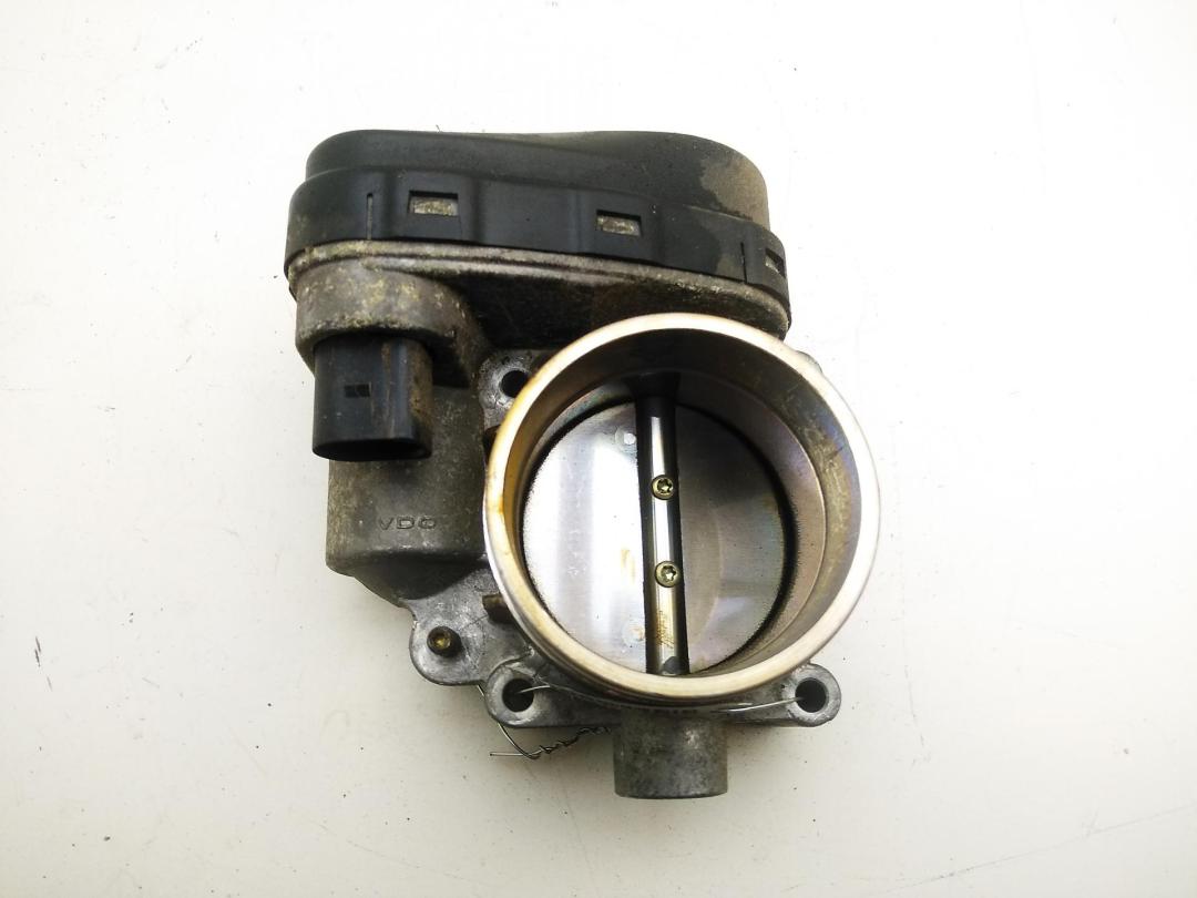заслонка дроссельная BMW 5 E39 2001, 2.2 л., бензин, МКПП, чёрный, универсал, 7502444