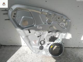 стеклоподъемник электрический задний левый Hyundai Santa Fe 2 поколение (CM) 2007, 2.2 л., дизель, АКПП, синий, внедорожник 5 дв., 834502B000, 834712B000