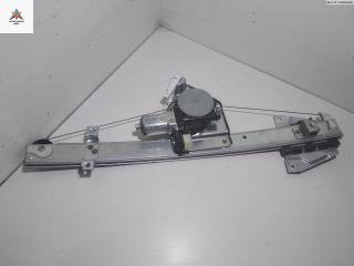 стеклоподъемник электрический задний левый Mitsubishi Grandis 1 поколение 2004, 2.4 л., бензин, АКПП, красный, минивэн