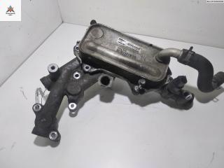 теплообменник масляного фильтра Toyota Auris 1 поколение 2008, 2.0 л., дизель, МКПП, серый, хетчбэк 5 дв., 15710-0R010