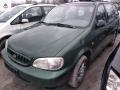 капот Kia Carnival UP/GQ 1999, 2.5 л., бензин, МКПП, зелёный, минивэн - фото №4