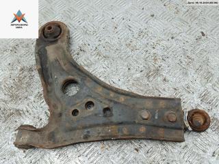 рычаг передний левый Chevrolet Kalos 1 поколение 2005, 1.2 л., бензин, МКПП, красный, хетчбэк 5 дв.