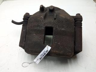 суппорт передний правый Nissan Primera P12 2002, 1.8 л., бензин, МКПП, серый, универсал