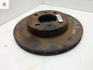 диск тормозной передний Mitsubishi Colt 5 поколение (CJO) 1998, 1.3 л., бензин, МКПП, синий, хетчбэк 3 дв.