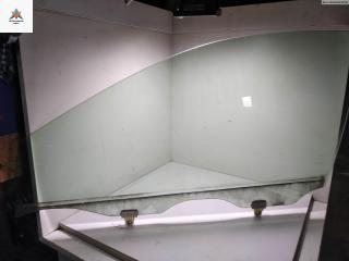 стекло двери передней левой Nissan Murano Z50 2005, 3.5 л., бензин, АКПП, чёрный, внедорожник 5 дв.