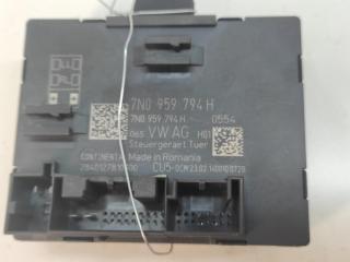 модуль управления двери Volkswagen Sharan 2 поколение 2014, 2.0 л., дизель, робот, серый, минивэн, 7N0959794H