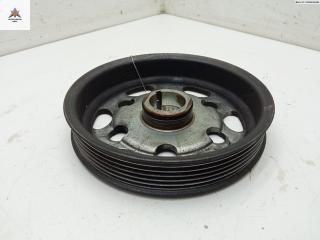 шкив коленвала Toyota Aygo 1 поколение 2005, 1.0 л., бензин, МКПП, красный, хетчбэк 3 дв.