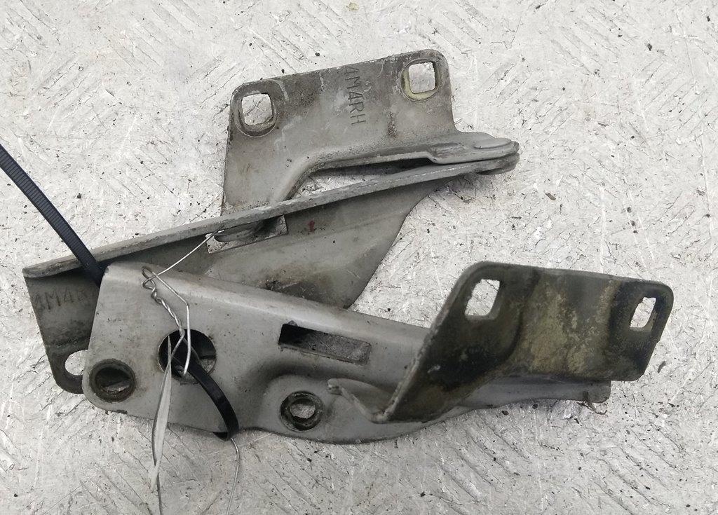 петля капота левая Nissan Pathfinder R51 2005, серый, внедорожник 5 дв. - фото №1