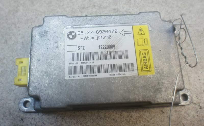 датчик AirBag BMW 7 серия E65/E66/E67 2002, 3.6 л., бензин, АКПП, чёрный, седан, 65776920472 - фото №1