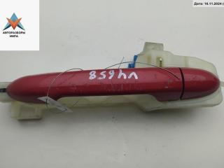 ручка наружная передняя левая Kia Rio 4 поколение 2016, 1.4 л., дизель, МКПП, красный, хетчбэк 5 дв., 826511W010, 826551W000