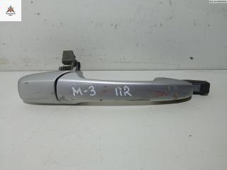 ручка наружная передняя правая Mazda 3 BK 2005, 1.6 л., дизель, МКПП, серый, седан, GJ6A-58-410N-67
