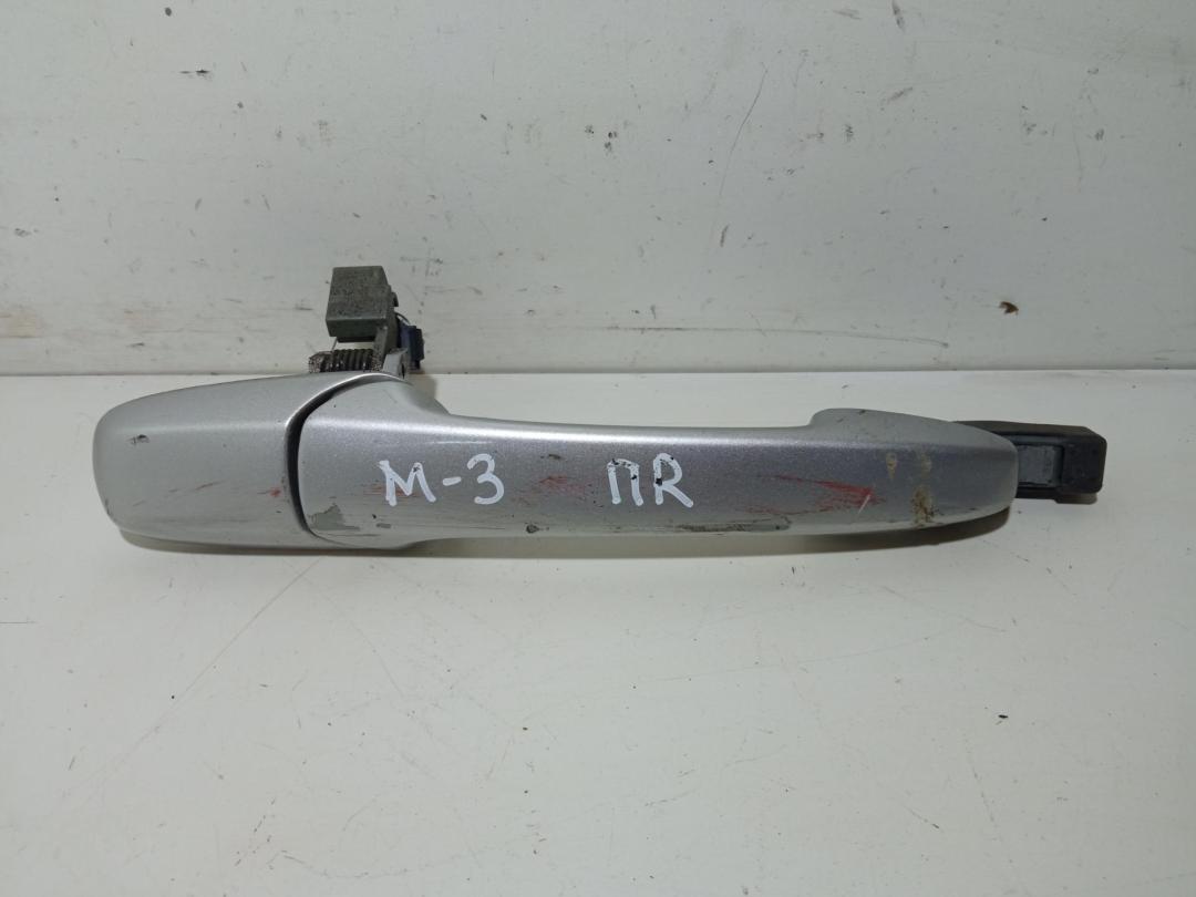 ручка наружная передняя правая Mazda 3 BK 2005, 1.6 л., дизель, МКПП, серый, седан, GJ6A-58-410N-67