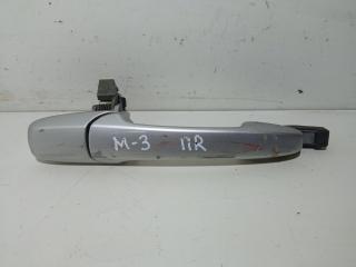 ручка наружная передняя правая Mazda 3 BK 2005, 1.6 л., дизель, МКПП, серый, седан, GJ6A-58-410N-67