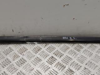 Молдинг стекла двери задней левой наружный Peugeot 206 1 поколение [рестайлинг] 2002, 1.4 л., бензин, МКПП, жёлтый, универсал, 9632541280