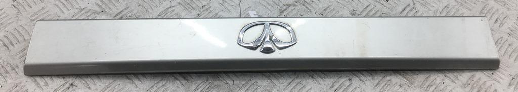 накладка подсветки номера Daewoo Kalos (Aveo) 2002, 1.4 л., бензин, МКПП, серый, хетчбэк 5 дв.
