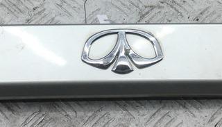 накладка подсветки номера Daewoo Kalos 1 поколение 2002, 1.4 л., бензин, МКПП, серый, хетчбэк 5 дв.