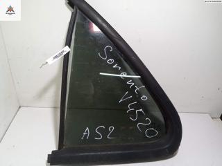 форточка задняя левая Kia Sorento 1 поколение 2003, 2.5 л., дизель, МКПП, красный, внедорожник 5 дв.