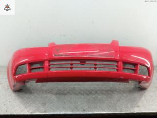 бампер передний Chevrolet Kalos 1 поколение 2005, бензин, красный, хетчбэк 5 дв.