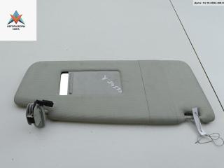 козырек солнцезащитный Volkswagen Touran 1 поколение 2004, 2.0 л., бензин, МКПП, серый, минивэн, 1T0857552