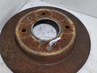 диск тормозной задний Mitsubishi Colt 6 поколение (Z30) [рестайлинг] 2008, 1.5 л., бензин, МКПП, синий, кабриолет, 4605A076