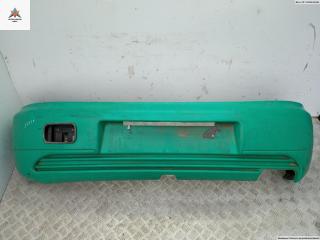 бампер задний Mitsubishi Colt 5 поколение (CJO) 1995, зелёный, хетчбэк 3 дв.