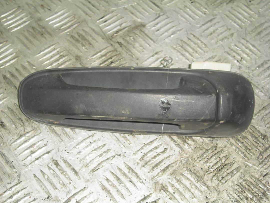 ручка наружная задняя левая Jeep Cherokee 2002, 2.8 л., дизель, АКПП, чёрный, внедорожник 5 дв.