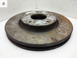 диск тормозной передний Hyundai Coupe 2002-2007 2003, 2.0 л., бензин, МКПП, красный, купе