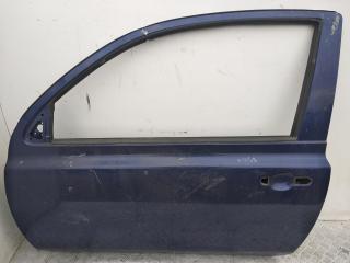 дверь сдвижная Nissan Micra K12 2003, синий, хетчбэк 3 дв.