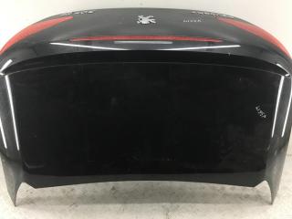 крышка багажника Peugeot 307 1 поколение 2004, чёрный, кабриолет, 1489358080