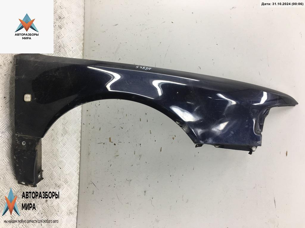 крыло переднее правое Audi A8 D2/4D 1996, 3.7 л., бензин, АКПП, синий, седан - фото №1