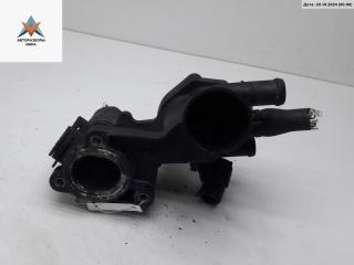 корпус термостата Volkswagen Golf 4 поколение 1999, 1.4 л., бензин, МКПП, чёрный, хетчбэк 3 дв.