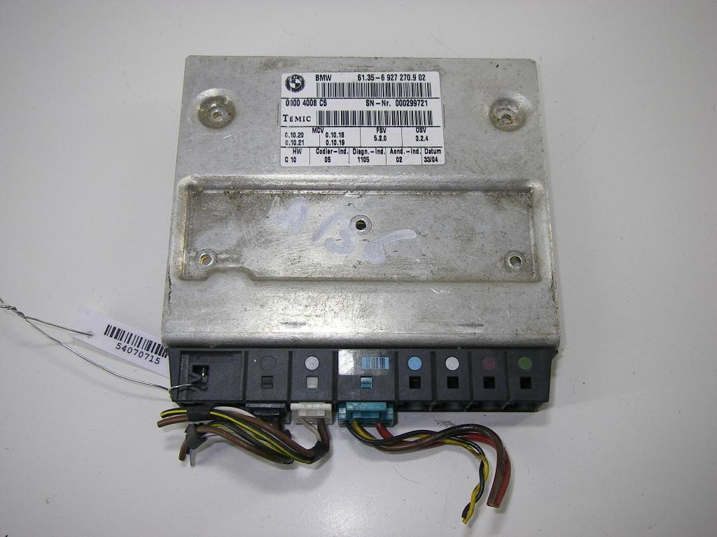 блок управления сиденьем BMW 5 E60/E61 2003, 2.2 л., бензин, МКПП, синий, седан, 61356927270