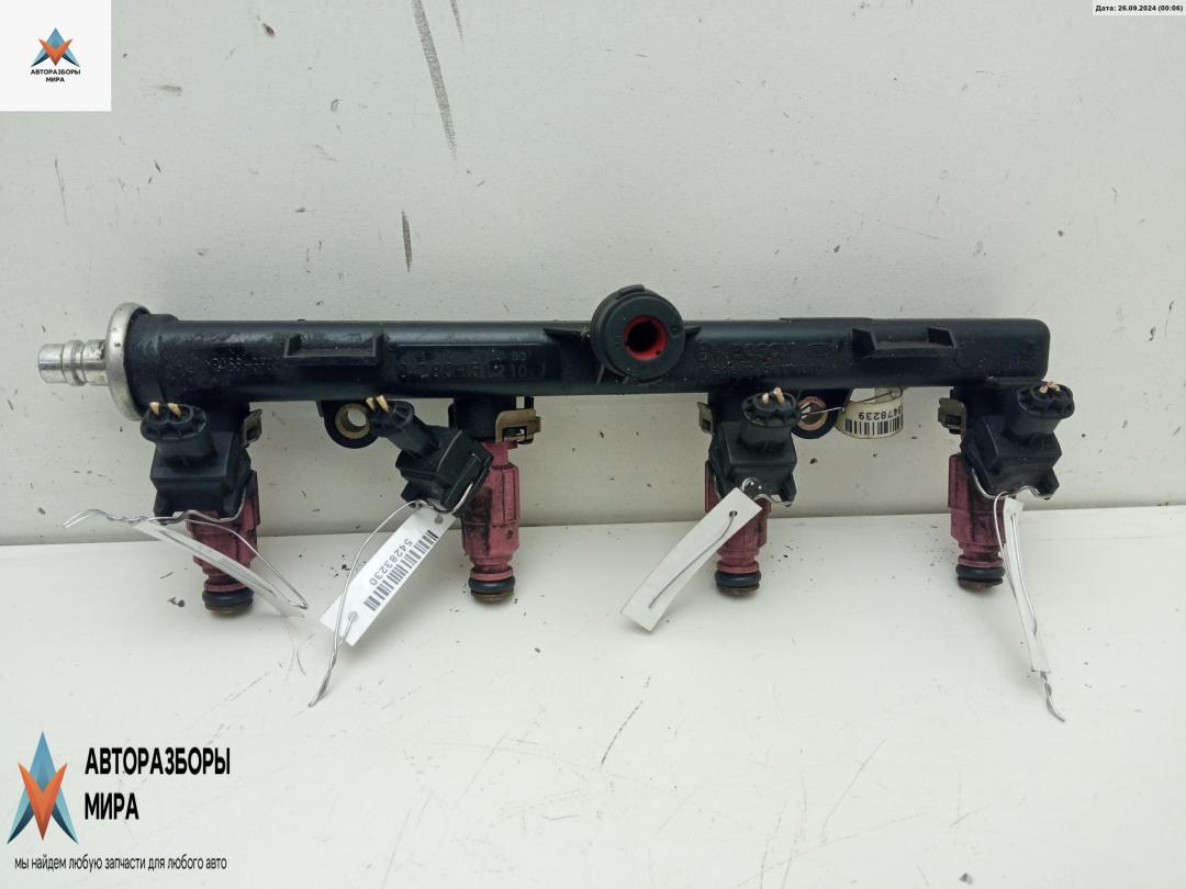 форсунка Fiat Stilo 1 поколение 2005, 1.4 л., бензин, МКПП, чёрный, хетчбэк 5 дв., 0280156183 - фото №1