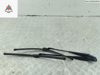 Щеткодержатель (поводок стеклоочистителя) передний Skoda Fabia 2 поколение (5J) [рестайлинг] 2010, 1.2 л., бензин, МКПП, серый, хетчбэк 5 дв., 1J1955409B