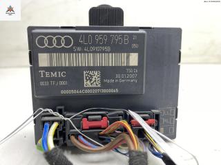 модуль управления двери Audi Q7 4L 2007, 3.0 л., дизель, АКПП, чёрный, внедорожник 5 дв., 4L0959795